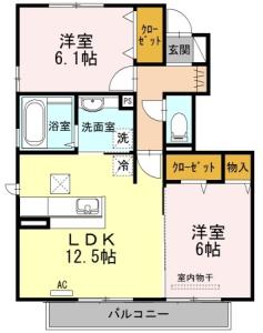 グラン・カネイⅢ 102【間取図】 999999 (MA-700048570-001-00102-01_M[1].jpg)