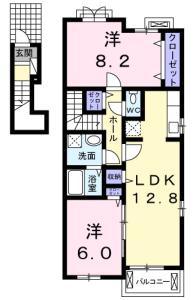 ＴＪハウス 201【間取図】 999999 (201.jpg)