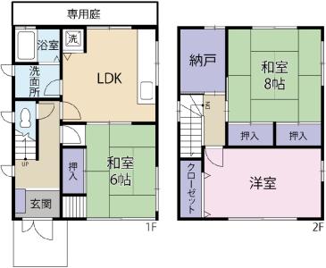 シェモア南田宮 B【間取図】 999999 (シェモア南田宮 B.jpg)