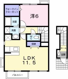 エクセルヴィラ　澄幸 201【間取図】 999999 (201.jpg)