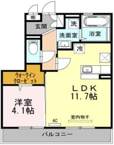 セレブ ジョワ 103【間取図】 020101 (103 madori.jpg)