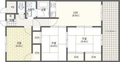 アマ・デトワールⅡ 302【間取図】 999999 (302.jpg)