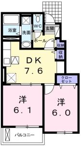 メゾン　フローラ 103【間取図】 999999 (103.jpg)