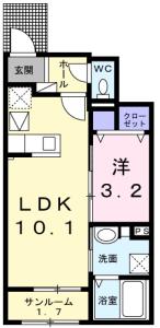 ポート　レジデンス　大林 102【間取図】 999999 (102.jpg)