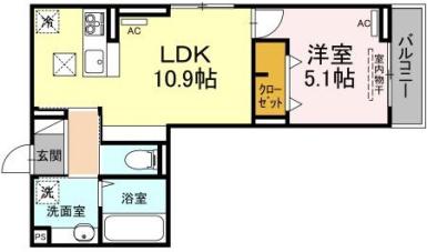 ヒーローキングダム 101【間取図】 999999 (101.jpg)