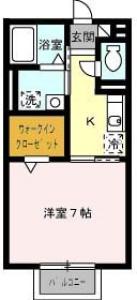 サン ガーデン 205【間取図】 999999 (205.jpg)