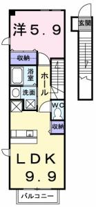 デュエル ミサキ C 205【間取図】 999999 (205.jpg)