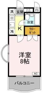 サンハイツ沖浜 301【間取図】 999999 (301.jpg)