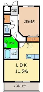 フランシーズ 103【間取図】 999999 (間取り.jpg)