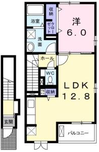 クラール名東 A 205【間取図】 999999 (madori.jpg)