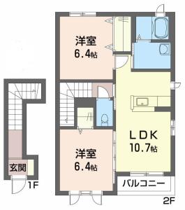 シャーメゾンブラン 203【間取図】 999999 (203.jpg)
