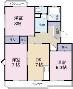 サンライズ新浜 105【間取図】 999999 (サンライズ新浜（105).jpg)