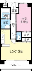 ヴァンドーム弐番館 402【間取図】 999999 (ヴァンドーム弐番館_B.jpg)