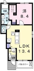 アクア・アルテＢ 105【間取図】 999999 (105.jpg)