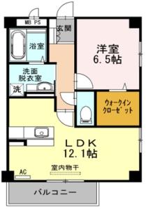 モンプリミエルラシオン 101【間取図】 999999 (madori.jpg)