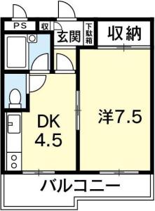 南福島ビューハイツ 206【間取図】 999999 (南福島ビューハイツC’.JPG)