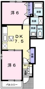 プロヴァンスB 101【間取図】 999999 (まろり.jpg)