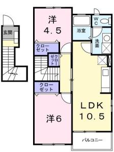 リーオ・グランデ A 201【間取図】 999999 (ma.jpg)