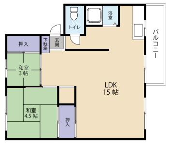 四宮ニューハウス 202【間取図】 999999 (四宮ニューハウス(2LDK).jpg)
