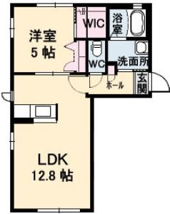 シャーメゾンリヴェールB棟 106【間取図】 999999 (M15015401020106.jpg)