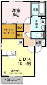 コーポK A棟 201【間取図】 999999 (MA-401002784-001-0A201-01_M.jpg)
