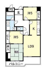 メロディーハイム徳島 1002【間取図】 999999 (3814.jpg)