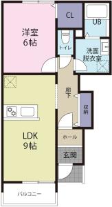 ＥＮＣＩＡ（エンシア）Ⅲ棟 102【間取図】 999999 (102.jpg)