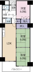 第三福永ハイツ 606【間取図】 999999 (第三福永ハイツA2.jpg)