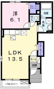 プラムツリー 101【間取図】 999999 (101.JPG)