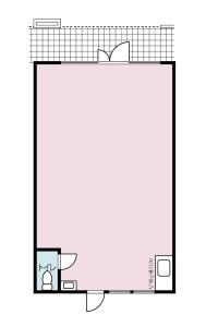 ハイツミレット 101【間取図】  (ハイツミレット101間取り.jpg)