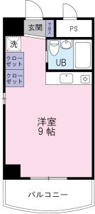 ハヤシビル 701【間取図】 999999 (ハヤシビル_ユニット1並び.jpg)