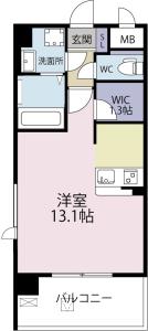 Proud-gかちどき橋一丁目 801【間取図】 999999 (Proud-gかちどき橋一丁目501.jpg)