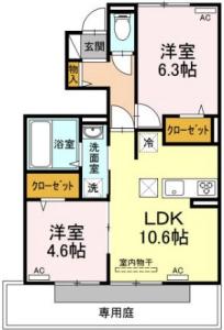 ルーチェ　C棟 102【間取図】 999999 (102.jpg)
