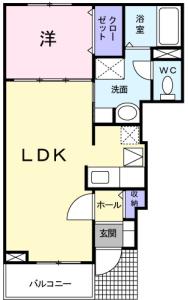 ティファニーハイツ　Ⅱ 101【間取図】 999999 (101.jpg)