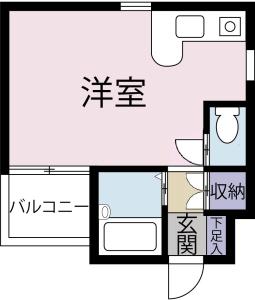 メゾンオレンジ3A 301【間取図】 999999 (メゾンオレンジ3A 301.jpg)