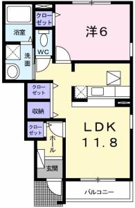 グレースガーデン B 105【間取図】 999999 (B105.jpg)