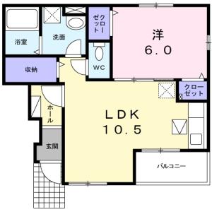 サンビレッジ．Ⅰ 103【間取図】 999999 (103.jpg)