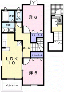 モーント　シャイン　Ｂ 203【間取図】 999999 (203.jpg)