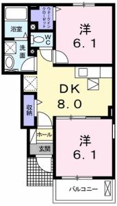コンフォール矢三 B 105【間取図】 999999 (105.jpg)