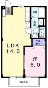 武中ハイツ 206【間取図】 999999 (206.jpg)