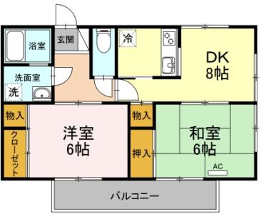 リバーサイド幸泉 ２棟 215【間取図】 999999 (2棟_215.jpg)