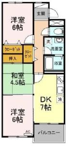 エス・プワール 303【間取図】 999999 (303.JPG)