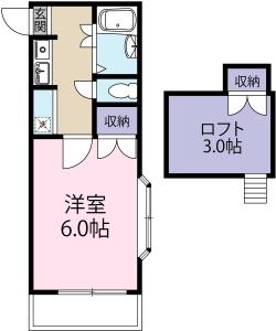 ロフトハウス眉山Ⅱ 102【間取図】 999999 (ロフトハウス眉山Ⅱ　104.jpg)