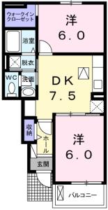 シエル・エトワレⅡ 105【間取図】 999999 (105.jpg)