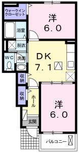 カーサ・フェリーチェ 102【間取図】 999999 (102.jpg)