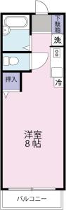 グリッサンド壱番館 302【間取図】 999999 (グリッサンド壱番館(302).jpg)