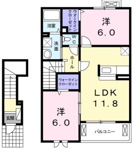 メゾンオーシャンA 203【間取図】 999999 (203.jpg)