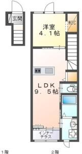 ユニヴァリィⅡ東吉野 B棟 203【間取図】 999999 (203.jpg)