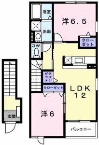 アンジェリカ　Ｃ 202【間取図】 999999 (205.jpg)