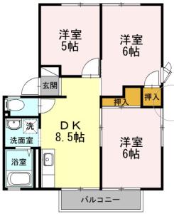 フレグランスAP 101【間取図】 999999 (101.jpg)